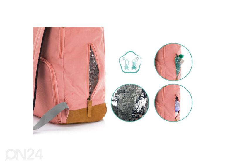 Beebitarvete kott Berlin roosa, Fillikid suurendatud