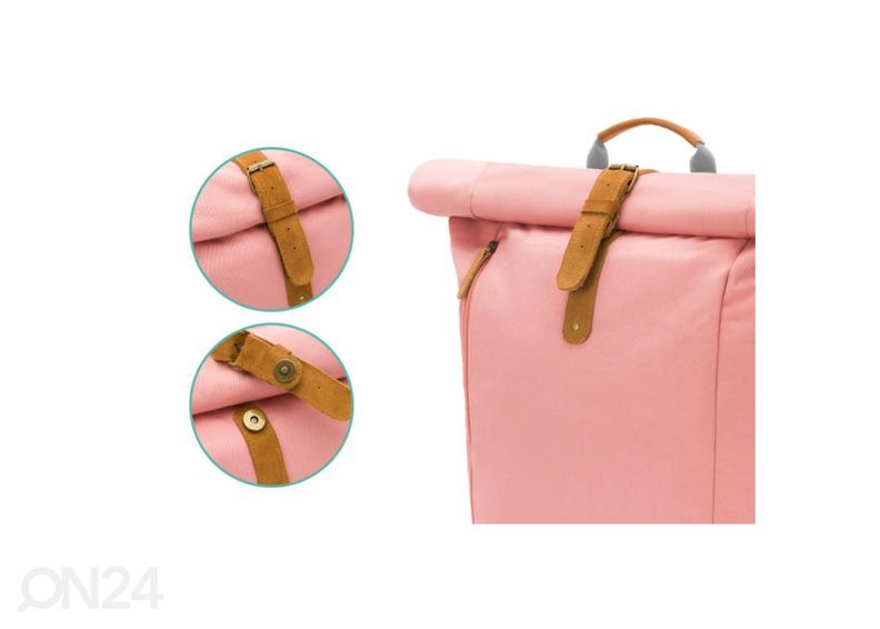 Beebitarvete kott Berlin roosa, Fillikid suurendatud