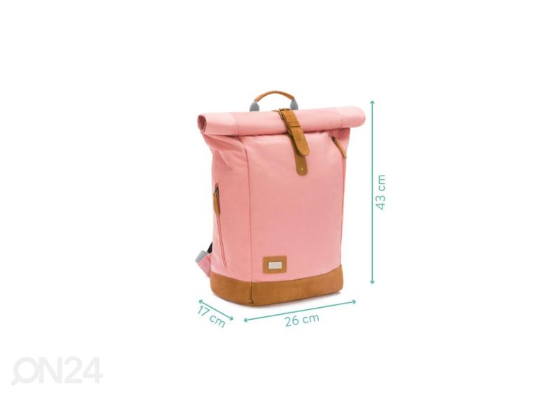 Beebitarvete kott Berlin roosa, Fillikid suurendatud