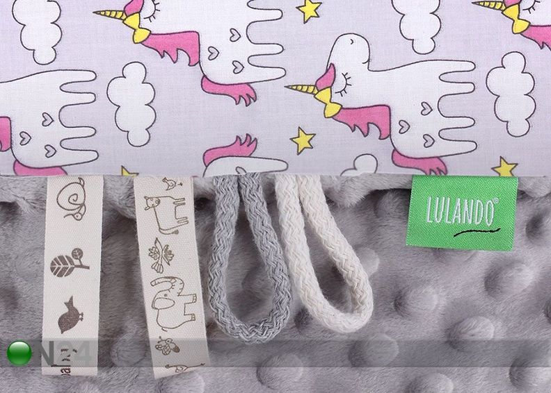 Beebitekk Lulando Minky hall 100x140 cm suurendatud