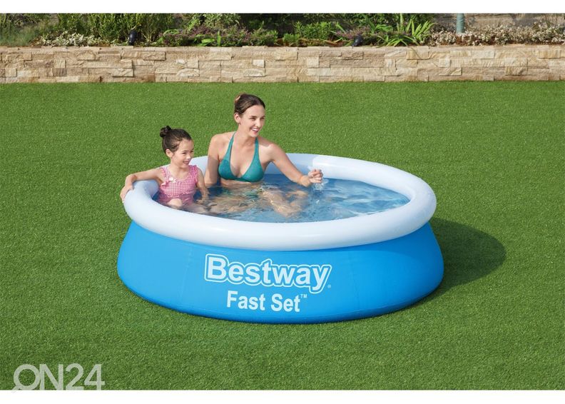 Bestway Fast Set bassein suurendatud