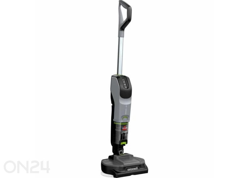 Bissell SpinWave + Vac PET Select 3893N, juhtmevaba, märg- ja kuivpuhastus, hall/must/roheline suurendatud