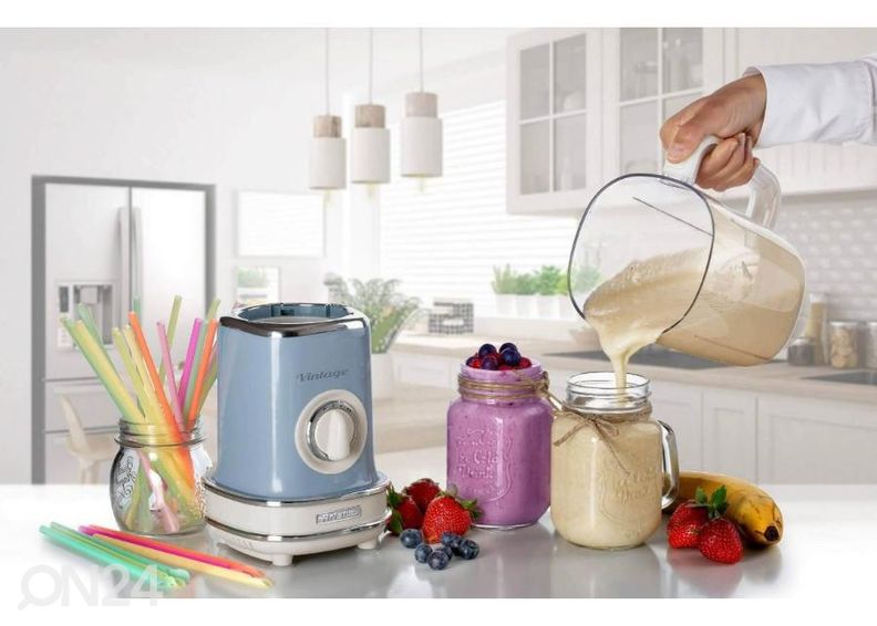 Blender Vintage Ariete 00C056815AR0, sinine, 500W suurendatud