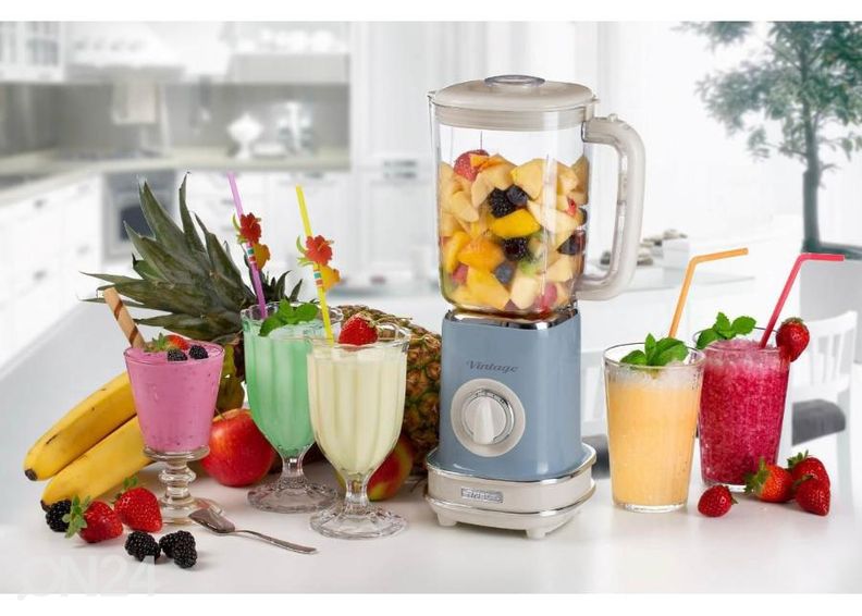 Blender Vintage Ariete 00C056815AR0, sinine, 500W suurendatud