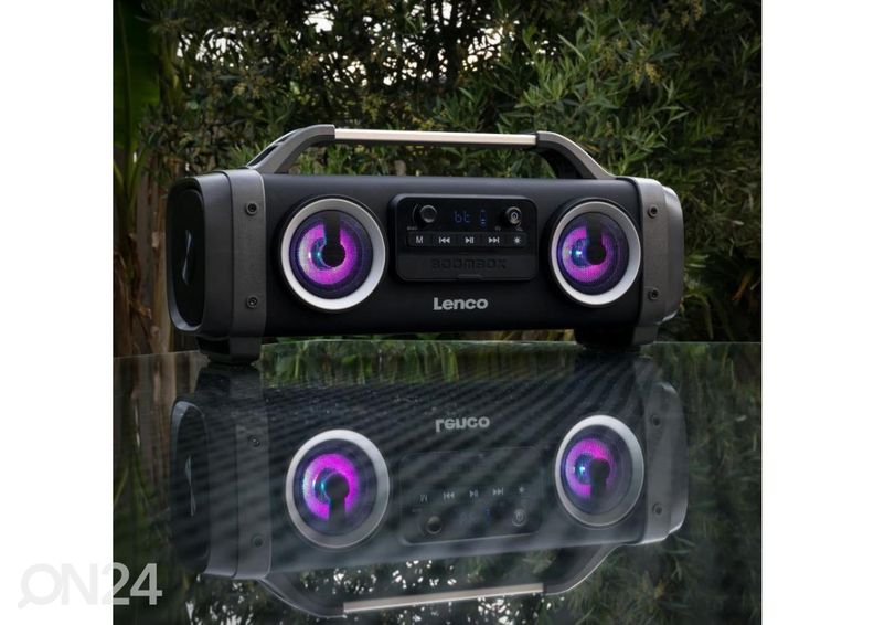 Bluetooth kõlar Lenco SPR100BK, black suurendatud