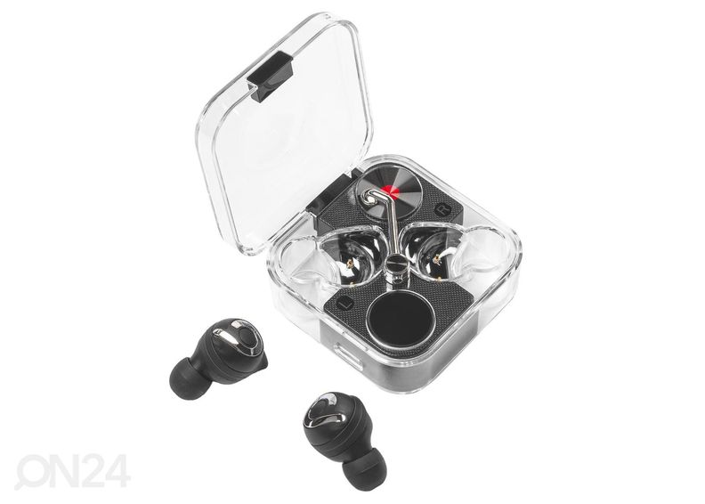 Bluetooth kõrvaklapid Sencor SEP550BTBK, must suurendatud