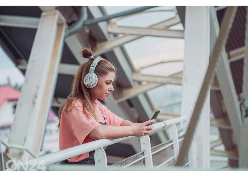 Bluetooth kõrvaklapid Sencor SEP710BTGR suurendatud