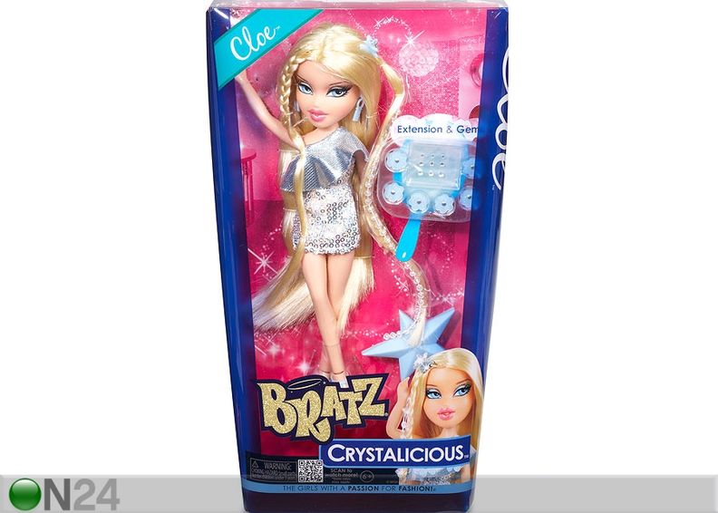 Bratz nukk kristallidega suurendatud