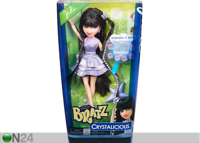 Bratz nukk kristallidega suurendatud