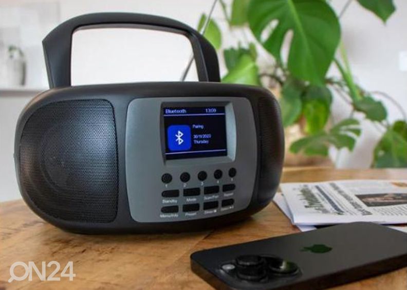 CD-raadio DAB+ vastuvõtjaga Lenco SCD860BK, must/ hall suurendatud