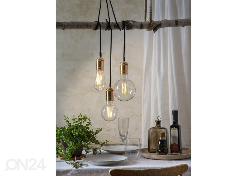 Dekoratiivne LED elektripirn E27 6,5W suurendatud