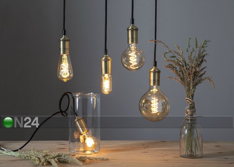 Dekoratiivne LED pirn E27 3 W suurendatud