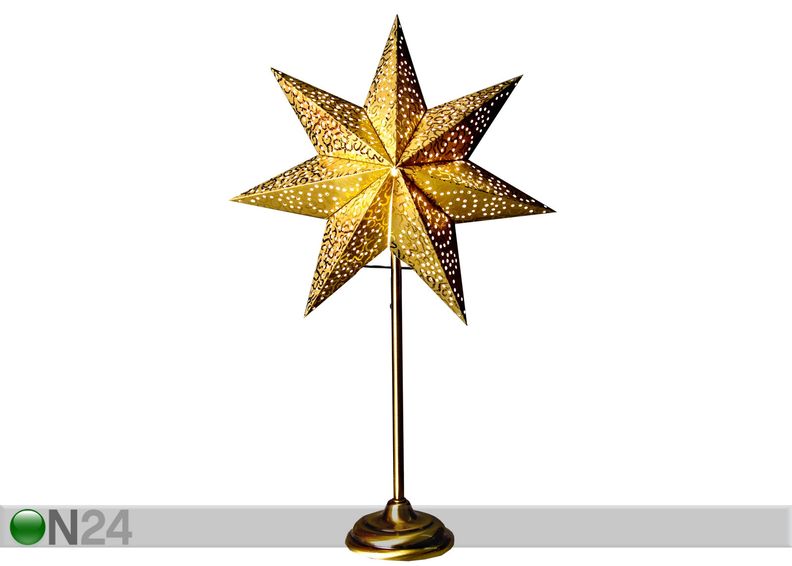 Dekoratiivvalgusti Antique Star 55cm suurendatud