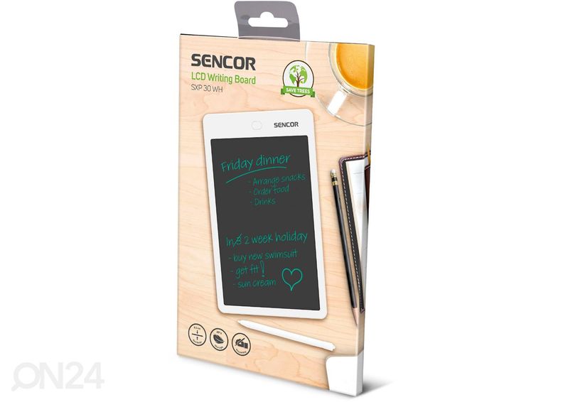 Digitaalne joonistustahvel 10" Sencor SXP030WH suurendatud