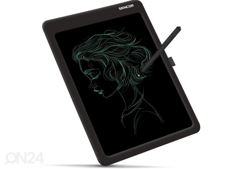 Digitaalne joonistustahvel 14" Sencor SXP040BK suurendatud