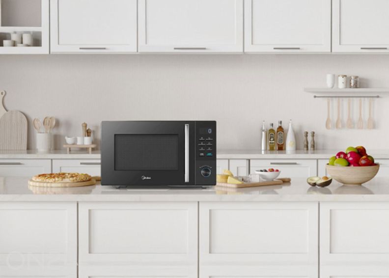 Digitaalne mikrolaineahi Midea MMO-AM25VB(BK), must suurendatud