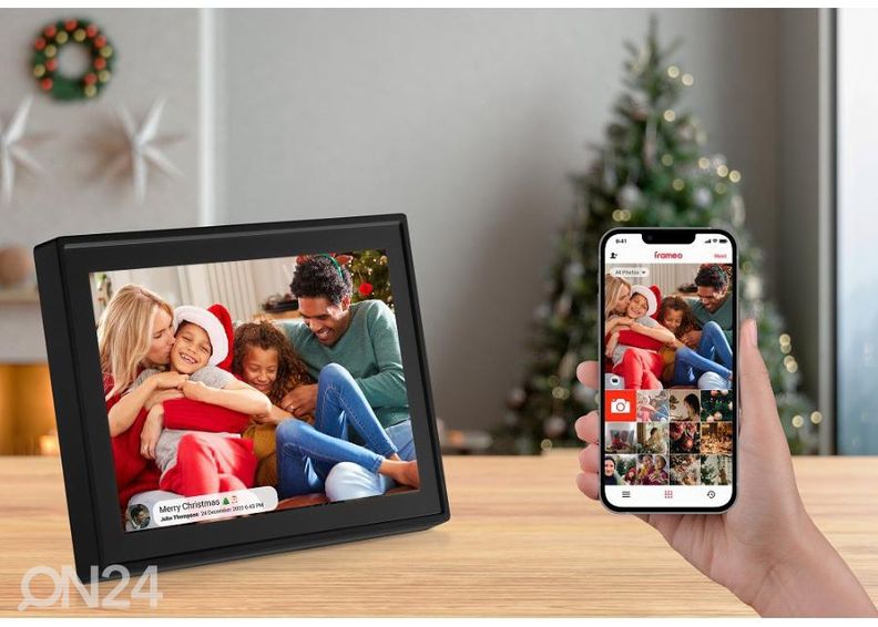 Digitaalne pildiraam 10,1" Sencor SDF1092B suurendatud