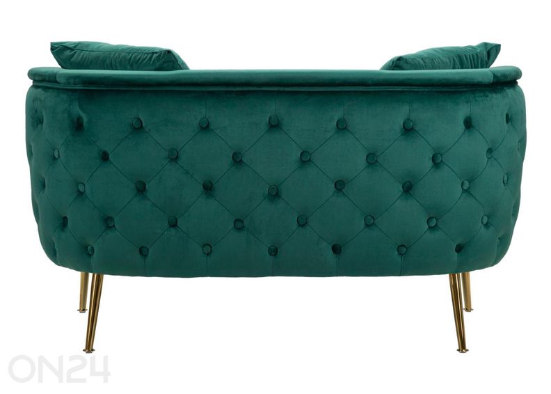 Diivan Bucarest, roheline suurendatud