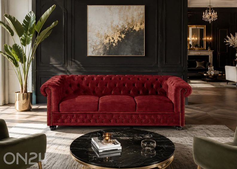 Diivan Chesterfield suurendatud
