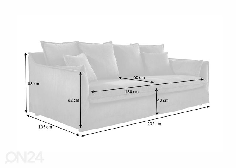 Diivan Heaven suurendatud