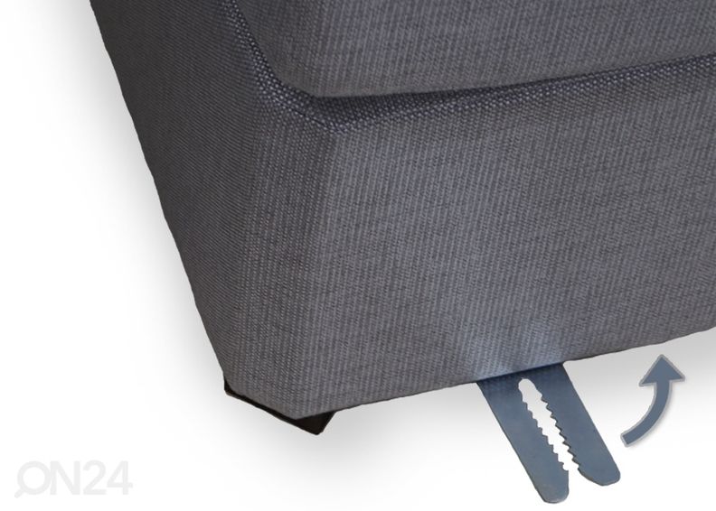 Diivani vahemoodul 100 cm suurendatud
