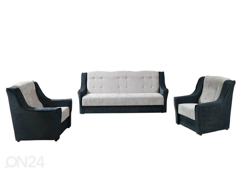 Diivanikomplekt 3+1+1 suurendatud