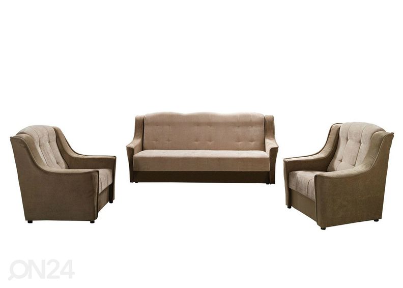 Diivanikomplekt 3+1+1 suurendatud