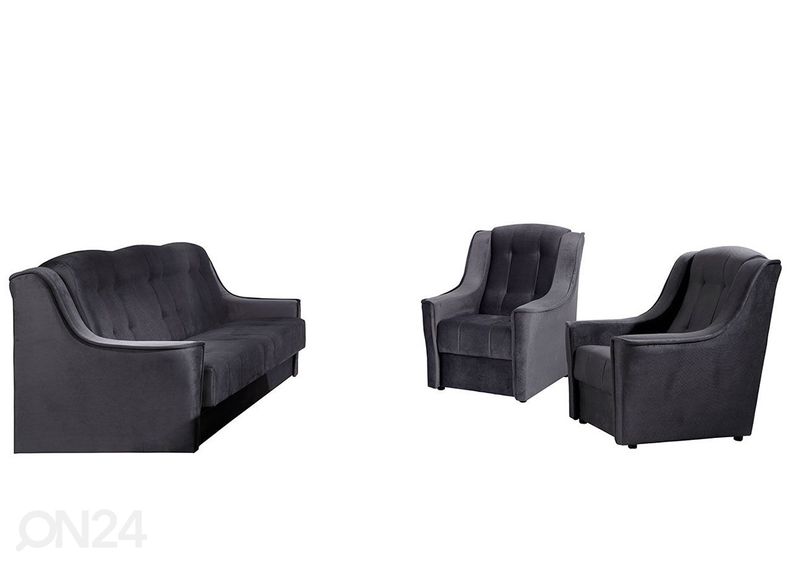 Diivanikomplekt 3+1+1 suurendatud