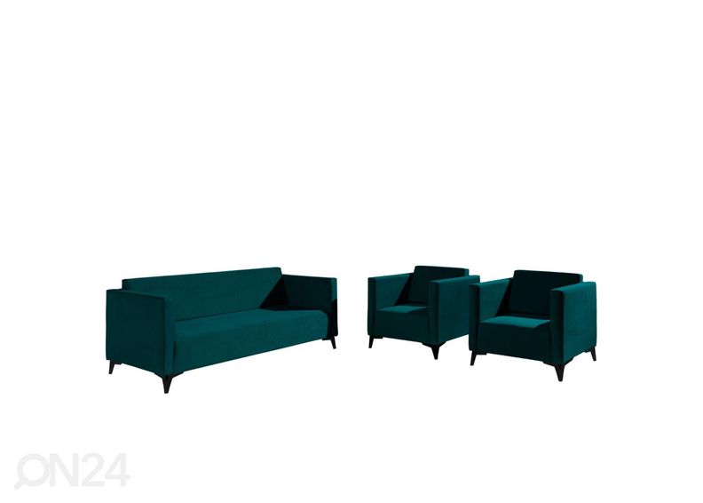 Diivanikomplekt 3+1+1 suurendatud