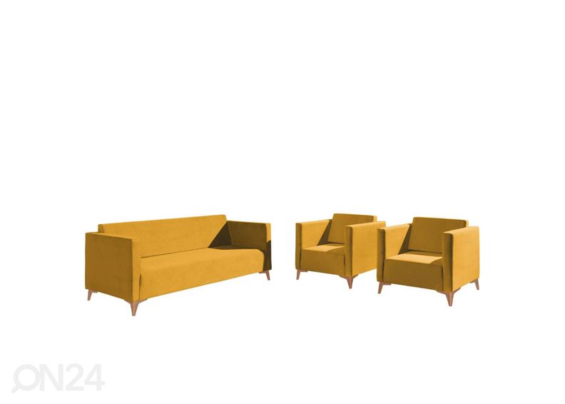 Diivanikomplekt 3+1+1 suurendatud