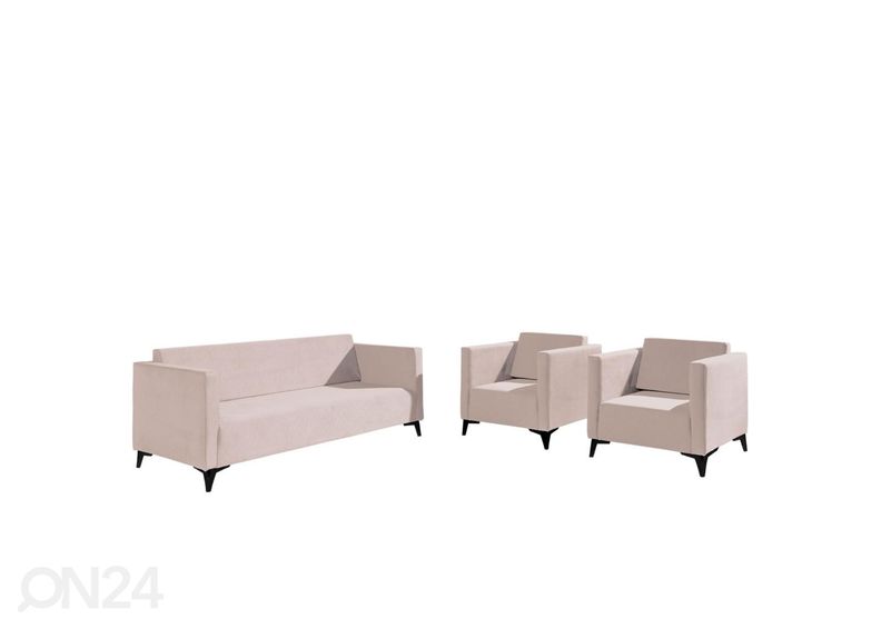 Diivanikomplekt 3+1+1 suurendatud