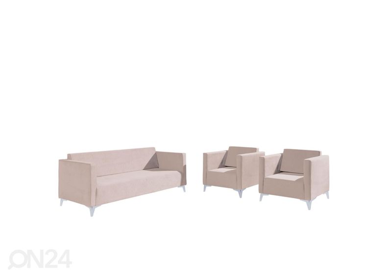 Diivanikomplekt 3+1+1 suurendatud