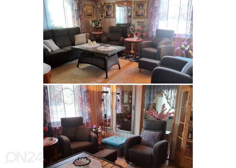 Diivanikomplekt Paris 3+1+1 suurendatud