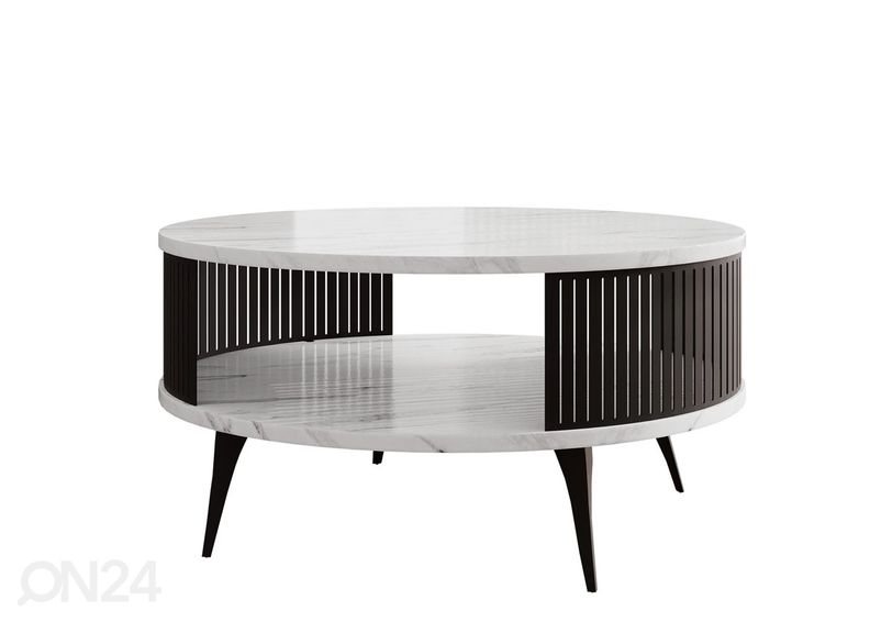 Diivanilaud Ø 75 cm suurendatud