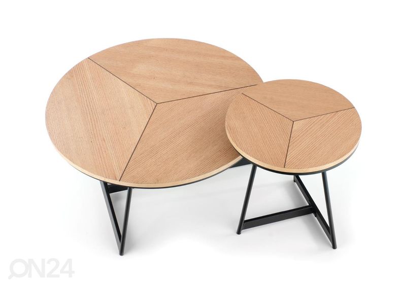 Diivanilaud Ø 80 cm suurendatud