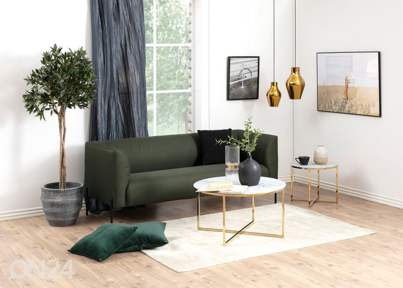 Diivanilaud Alex Ø 80 cm suurendatud