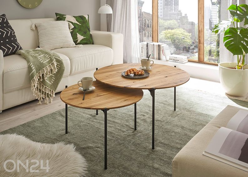 Diivanilaud Assuan Ø55 cm suurendatud