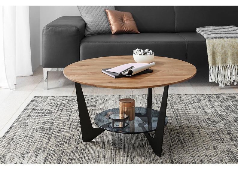Diivanilaud Cadiz Ø70 cm suurendatud