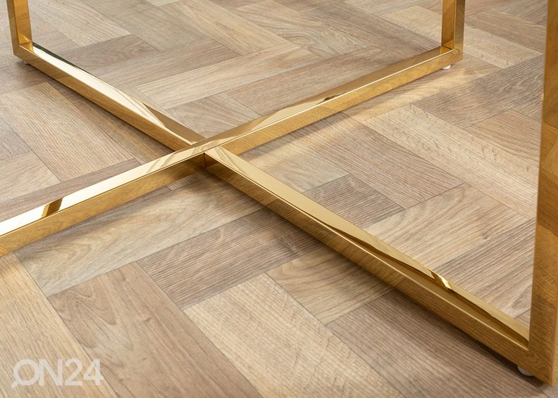 Diivanilaud Elegance Ø 80 cm suurendatud