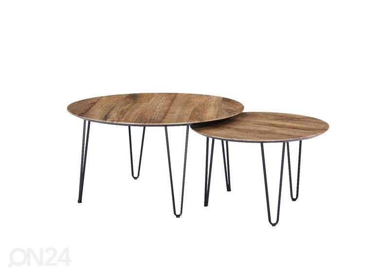 Diivanilaud Gren Ø 80 cm suurendatud