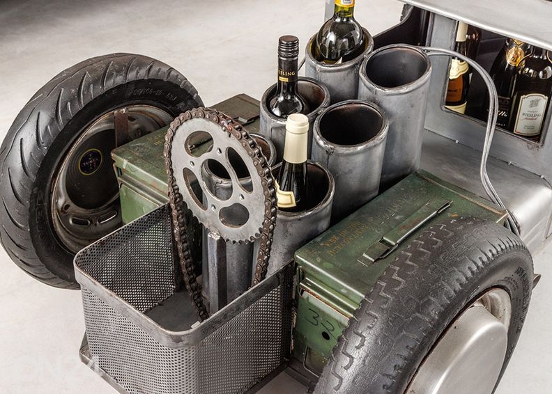 Diivanilaud Hot Rod 165x73 cm suurendatud