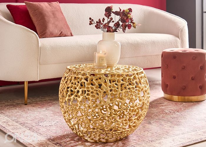 Diivanilaud Leaf Ø 53 cm suurendatud