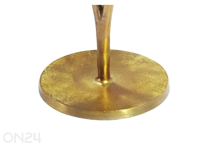 Diivanilaud Leaf 57 cm, kuldne suurendatud