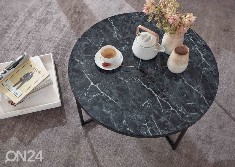 Diivanilaud Marmor, must suurendatud