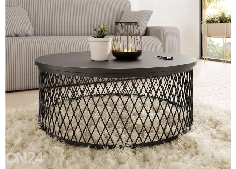 Diivanilaud Meeta Ø 75 cm suurendatud