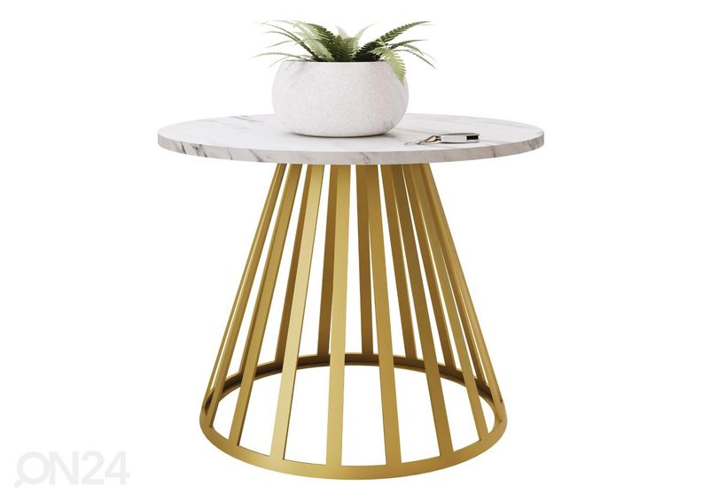 Diivanilaud Moona Mini Ø 58 cm suurendatud