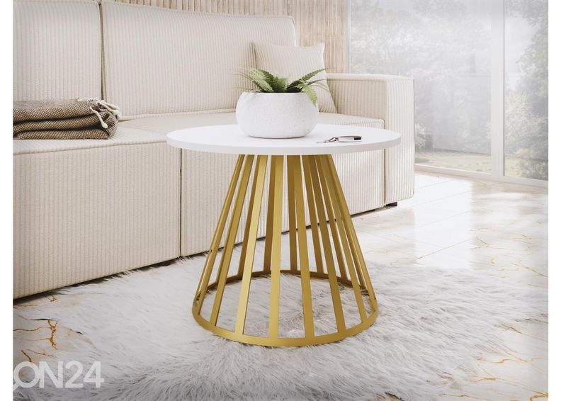 Diivanilaud Moona Mini Ø 58 cm suurendatud