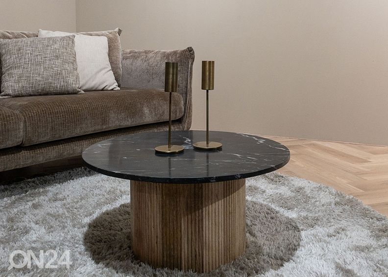 Diivanilaud Nova Ø 70 cm suurendatud