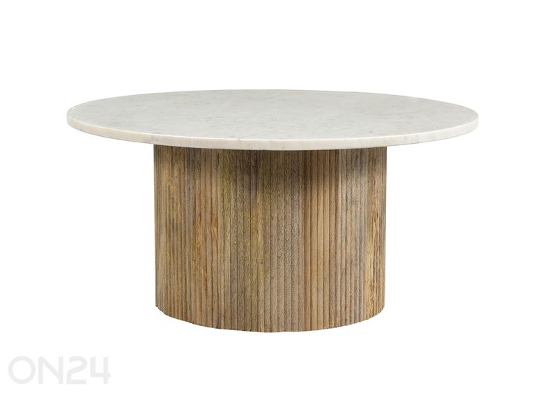 Diivanilaud Nova Ø 70 cm suurendatud