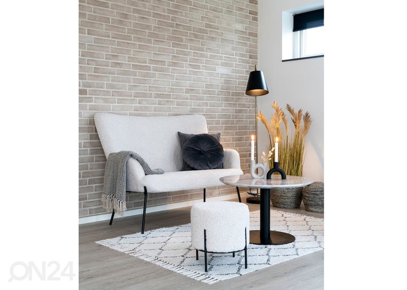 Diivanilaud Piacenza Ø70 cm suurendatud